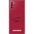 University of Arkansas-Fayetteville Razorbacks Red Logo Galaxy Note 10 Skin